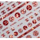 CB114-Red  10pcs/lot Chanel Nail Art