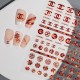 CB114-Red  10pcs/lot Chanel Nail Art