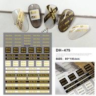 DH475  10pcs/lot MIU MIU Nail Art