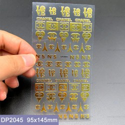 DP2045   10pcs/lot Chanel Nail Art