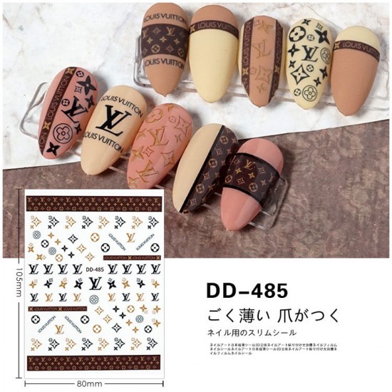 3D stickers nail art DD485