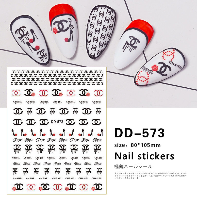 chanel 3d nail charms for acrylic nails