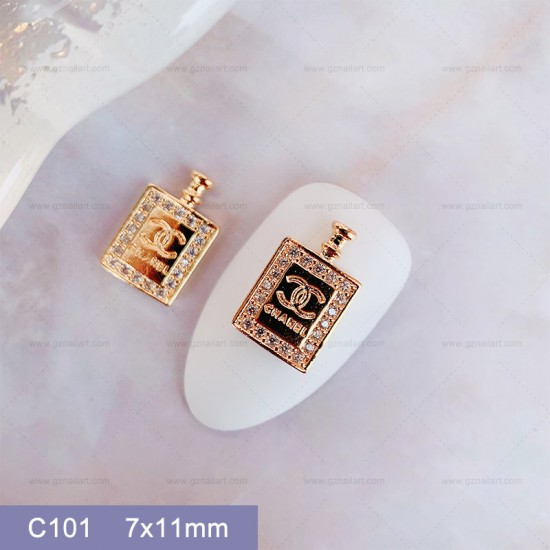 C101  10pcs/lot Chanel Nail Art