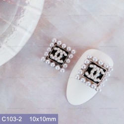 C103-2  10pcs/lot Chanel Nail Art