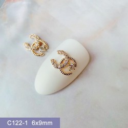 C122-1    10pcs/lot Chanel Nail Art