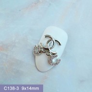 C138-3    10pcs/lot Chanel Nail Art