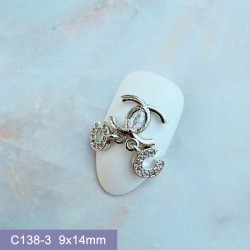 C138-3    10pcs/lot Chanel Nail Art