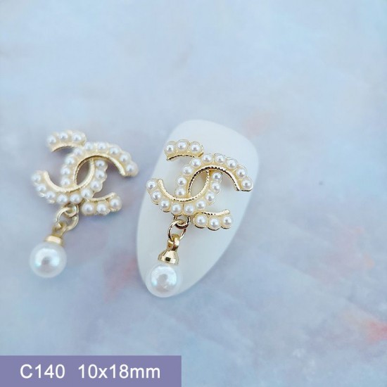 C140    10pcs/lot Chanel Nail Art