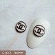 C143-3    10pcs/lot Chanel Nail Art
