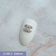 C146-3    10pcs/lot Chanel Nail Art