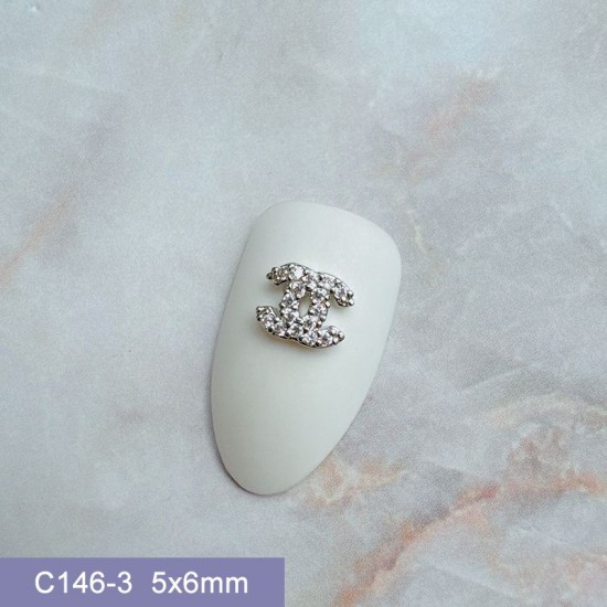 C146-3    10pcs/lot Chanel Nail Art