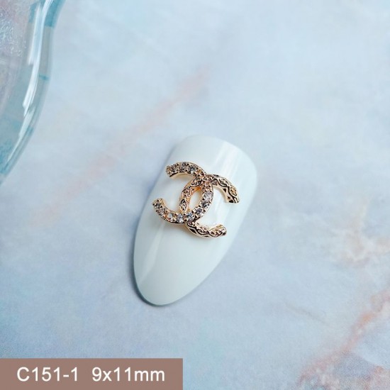 C151-1   10pcs/lot Chanel Nail Art