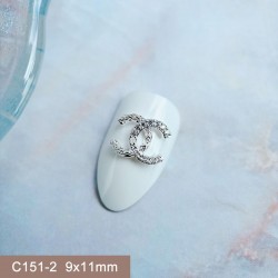 C151-2   10pcs/lot Chanel Nail Art