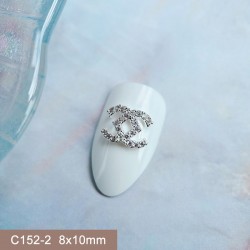 C152-2   10pcs/lot Chanel Nail Art