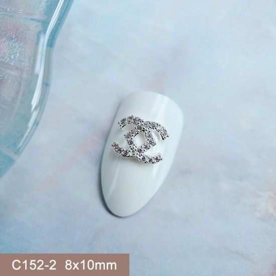 C152-2   10pcs/lot Chanel Nail Art