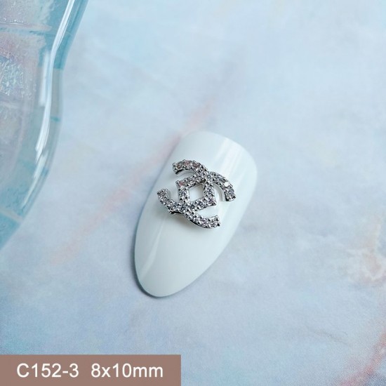 C152-3   10pcs/lot Chanel Nail Art