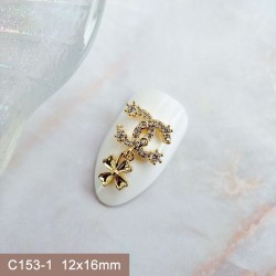C153-1   10pcs/lot Chanel Nail Art