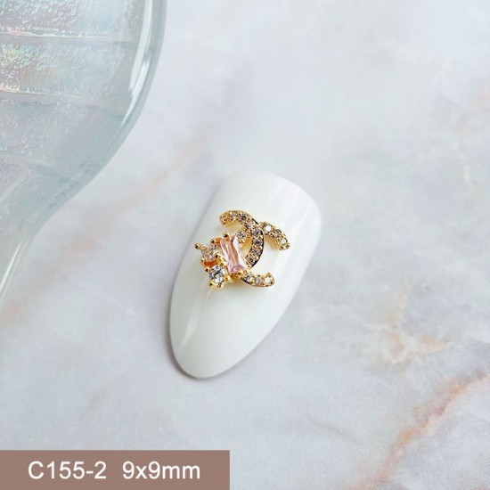 C155-2   10pcs/lot Chanel Nail Art