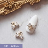 C03   10pcs/lot Chanel Nail Art