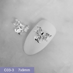 C03-3   10pcs/lot Chanel Nail Art