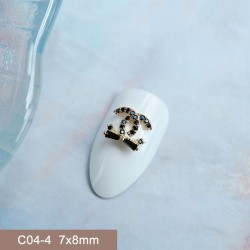 C04-4   10pcs/lot Chanel Nail Art