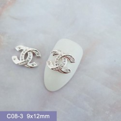 C08-3   10pcs/lot Chanel Nail Art