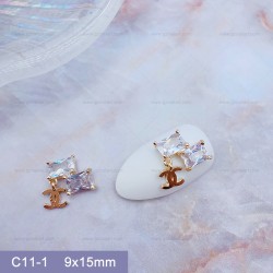 C11-1   10pcs/lot Chanel Nail Art