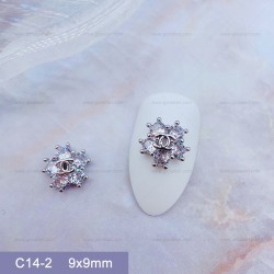 C14-2   10pcs/lot Chanel Nail Art