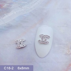 C18-2   10pcs/lot Chanel Nail Art