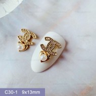 C30-1    10pcs/lot Chanel Nail Art