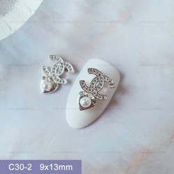 C30-2    10pcs/lot Chanel Nail Art
