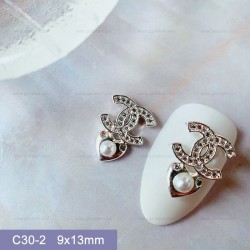 C30-2    10pcs/lot Chanel Nail Art