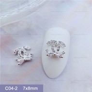 C04-2   10pcs/lot Chanel Nail Art