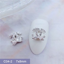 C04-2   10pcs/lot Chanel Nail Art