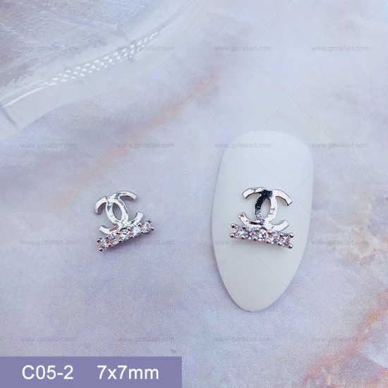 C05-2   10pcs/lot Chanel Nail Art