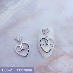 C06-2   10pcs/lot Chanel Nail Art