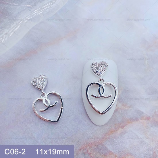 C06-2   10pcs/lot Chanel Nail Art