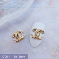 C08-1   10pcs/lot Chanel Nail Art