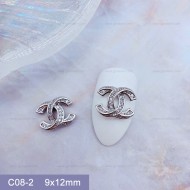C08-2   10pcs/lot Chanel Nail Art