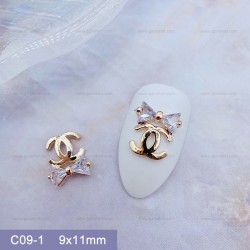C09-1   10pcs/lot Chanel Nail Art