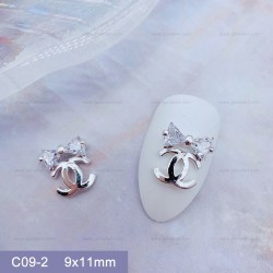 C09-2   10pcs/lot Chanel Nail Art