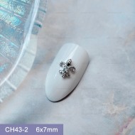 CH43-2   10pcs/lot Chrome Hearts Nail Art