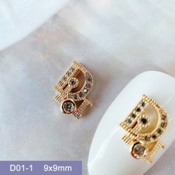 D01-1   10pcs/lot Dior Nail Art