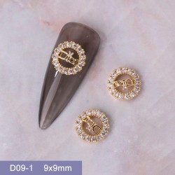 D09-1   10pcs/lot Dior Nail Art