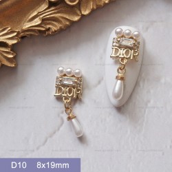 D10   10pcs/lot Dior Nail Art