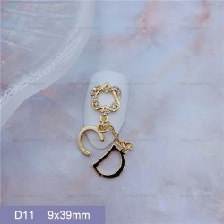 D11   10pcs/lot Dior Nail Art