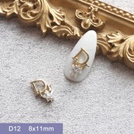 D12-1   10pcs/lot Dior Nail Art