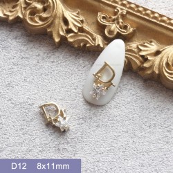 D12-1   10pcs/lot Dior Nail Art