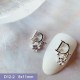 D12-2    10pcs/lot Dior Nail Art