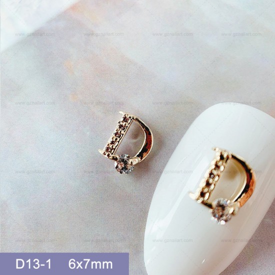 D13-1   10pcs/lot Dior Nail Art